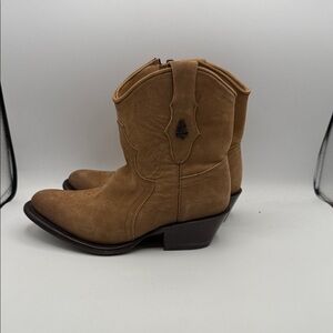 EL MACREADO Ladies Womens USA 8 mexico size 25  tan Western Cowboy Boots s14